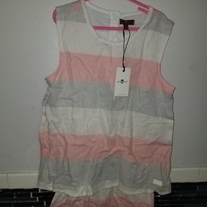 Girl tricolor romper